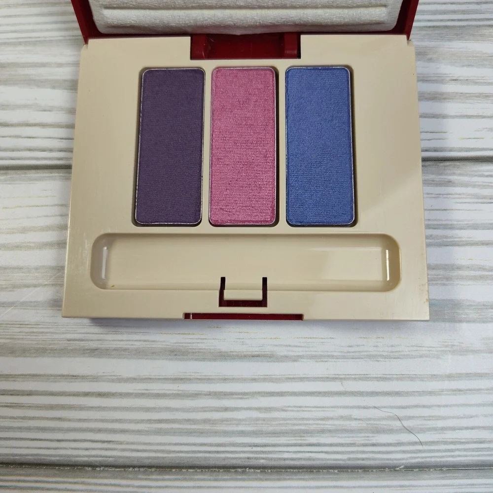 Avon Silk Finish Eyeshadow Trio Vintage 1988‎ Collection #2 Purple Pink Violet